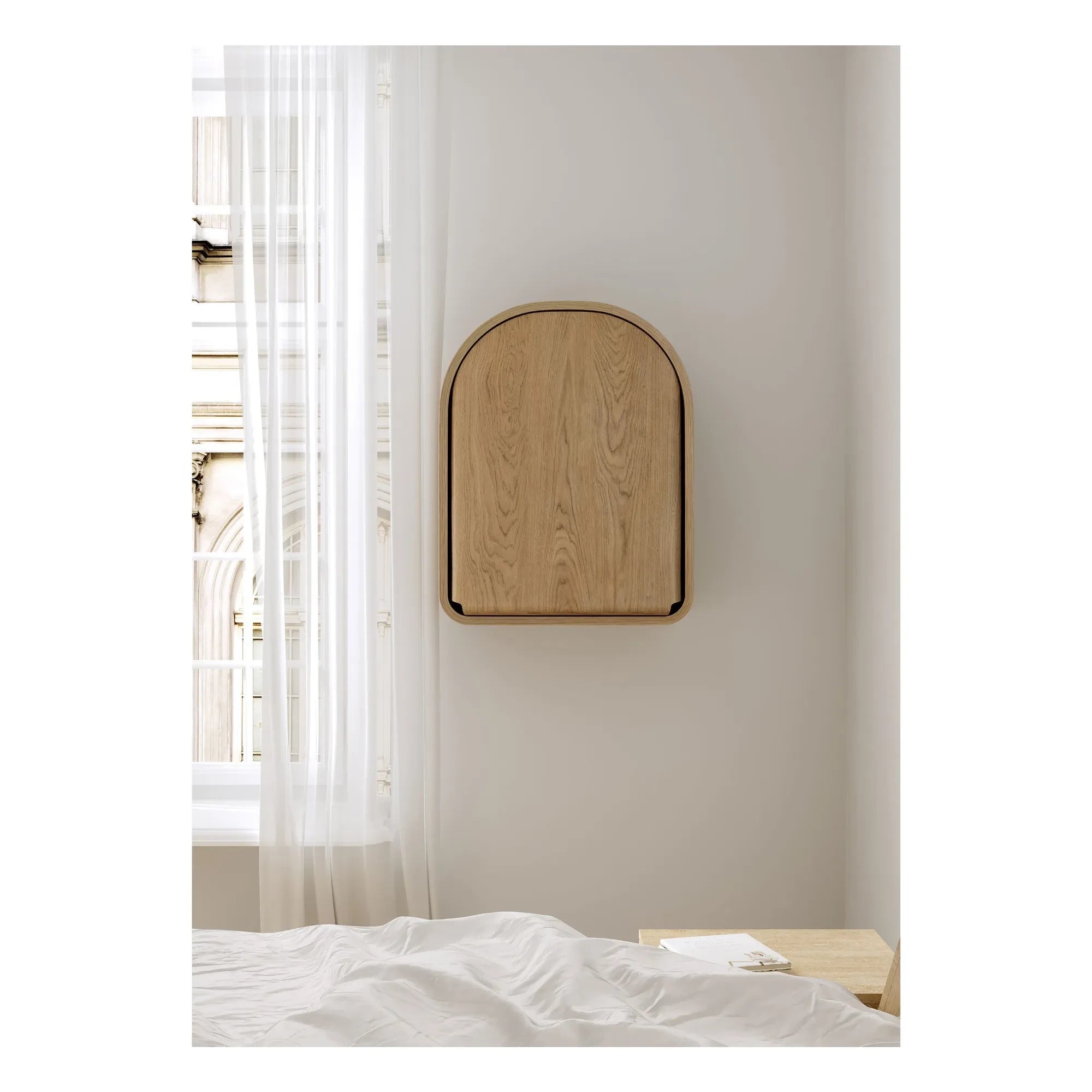 KAS Copenhagen - Cambiador de pañales Kai para montar en la pared | Roble