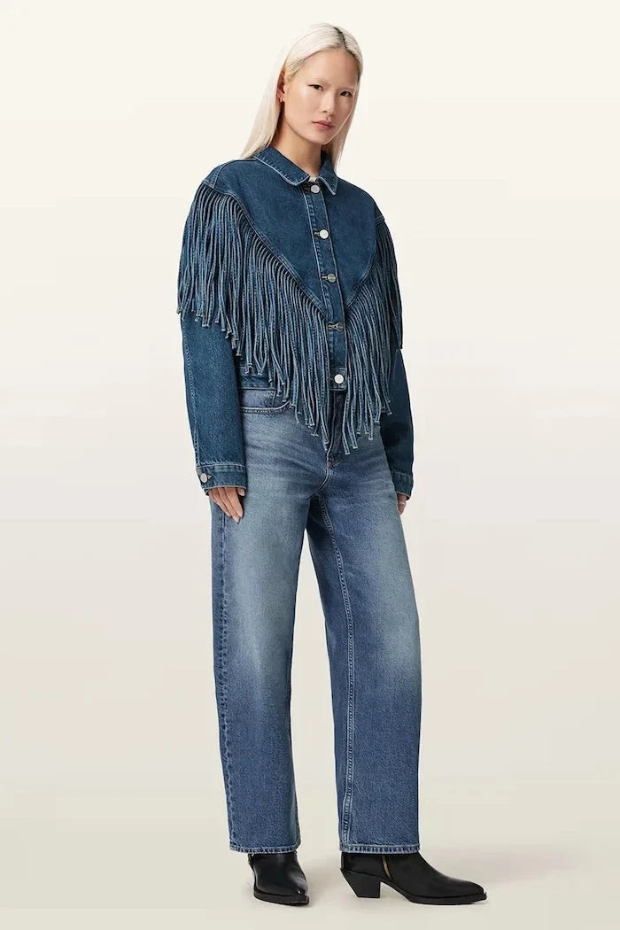 Cazadora vaquera MARLENE de mujer AllSaints