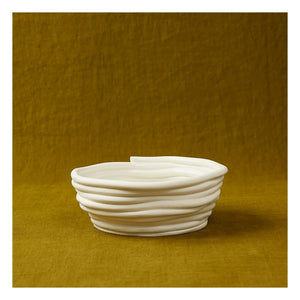 Cole & Cinder - Cesta de Fruta | Blanco