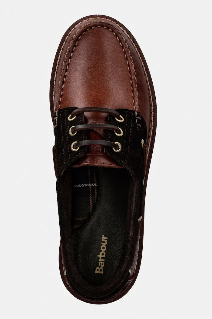 Mocasín de piel Darras de Barbour para mujer