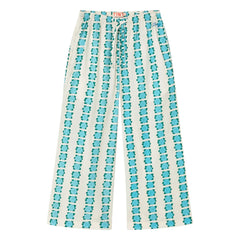 Tinycottons - Pantalón Estampado Floral | Blanco