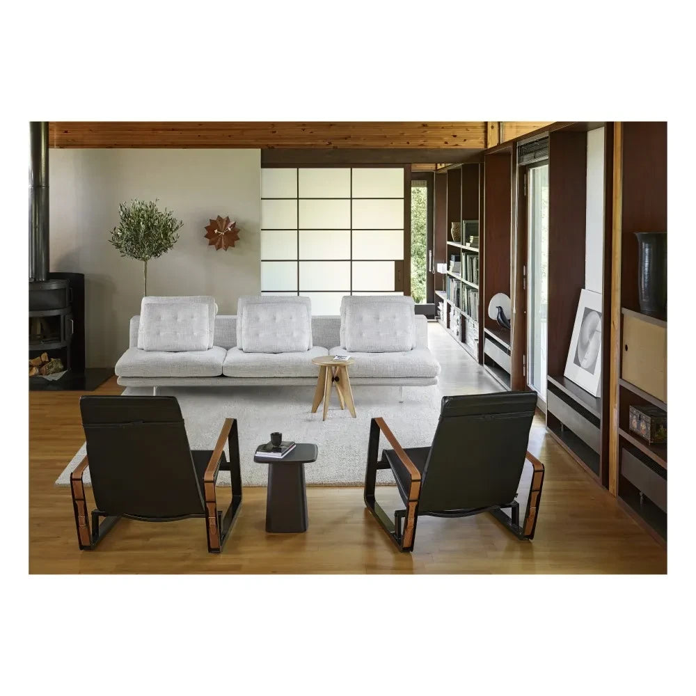 Vitra - Tabure de madera | Nogal