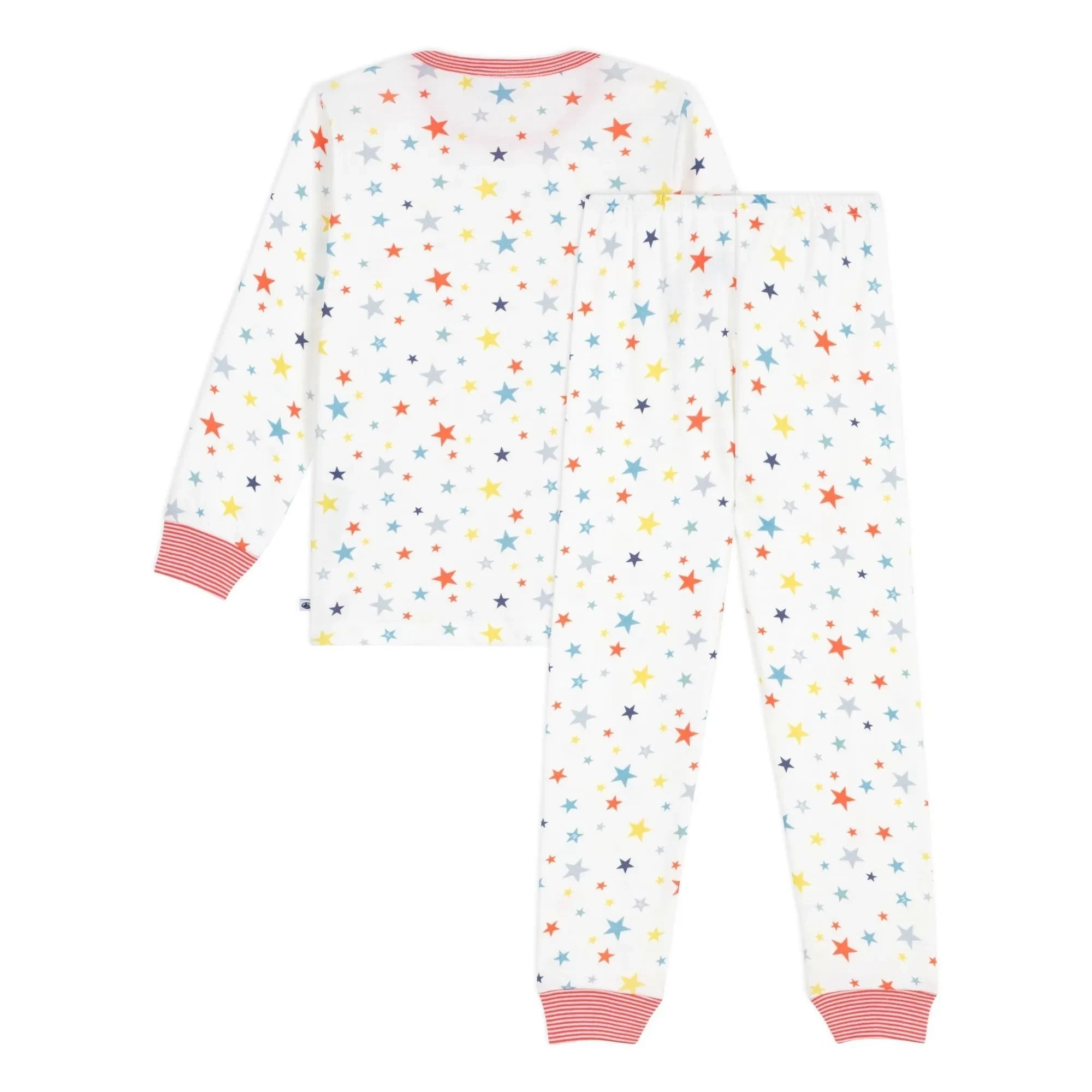Petit Bateau - Pijama Stars | Blanco