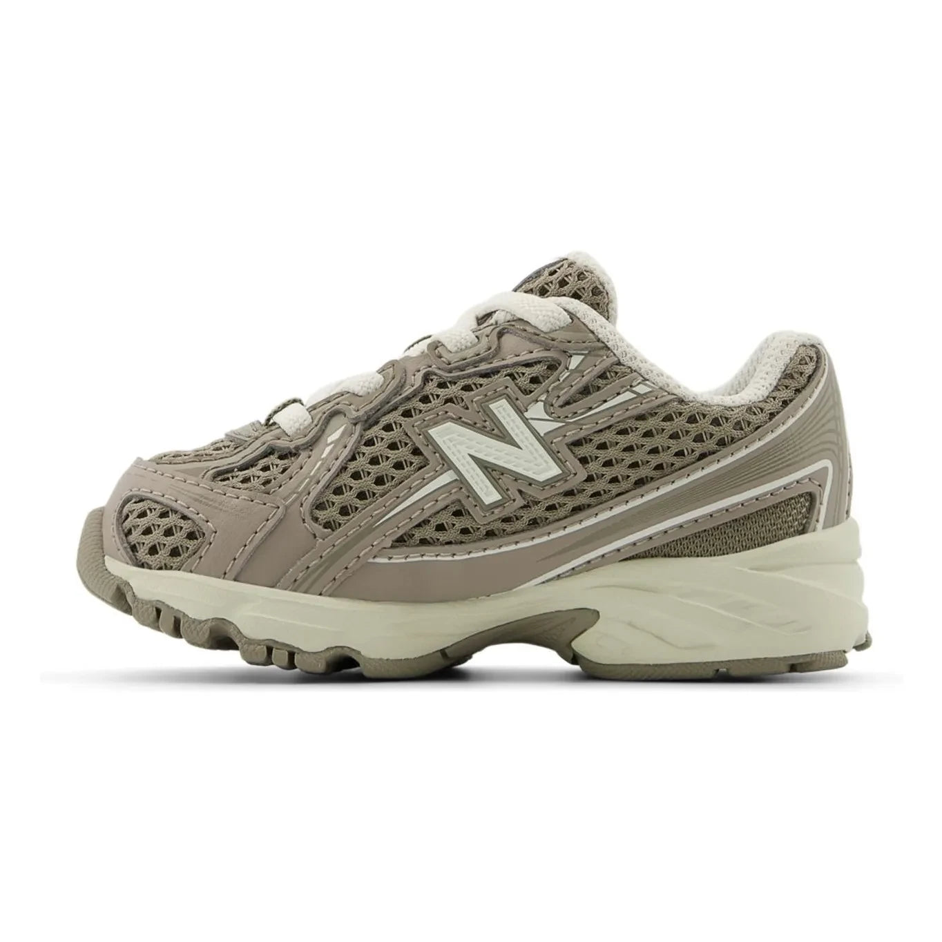 New Balance - Zapatillas de deporte con cordones elásticos 740 | Gris