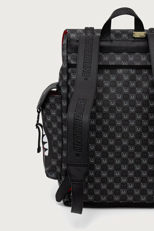 Sprayground - Mochila Negra con Tiburones en París 910B9311NSZ