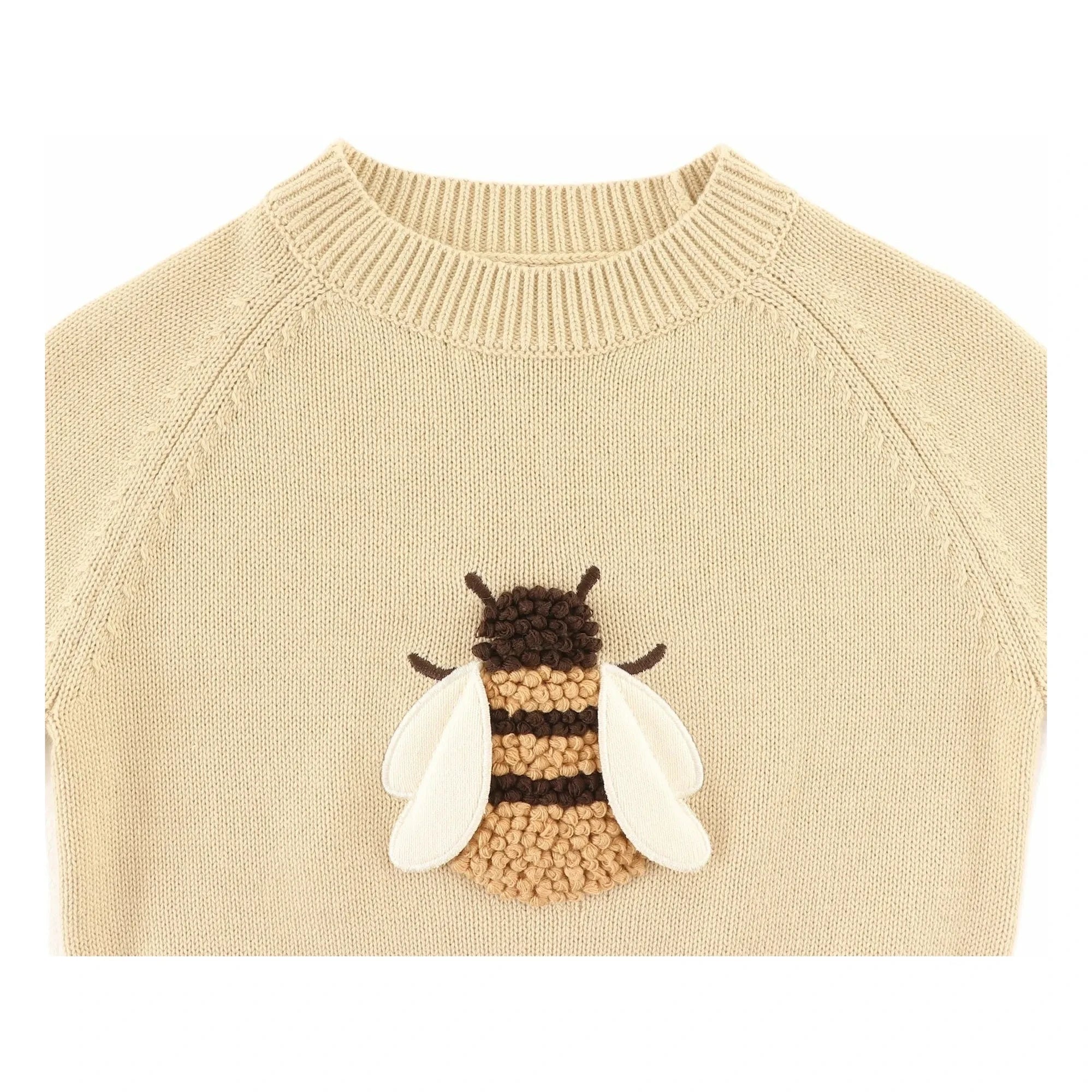 Donsje - Sudadera de algodón orgánico Valenthe Abeille | Amarillo claro