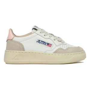 Autry - Zapatillas deportivas bajas de ante Medalist para niños | Rosa empolvado