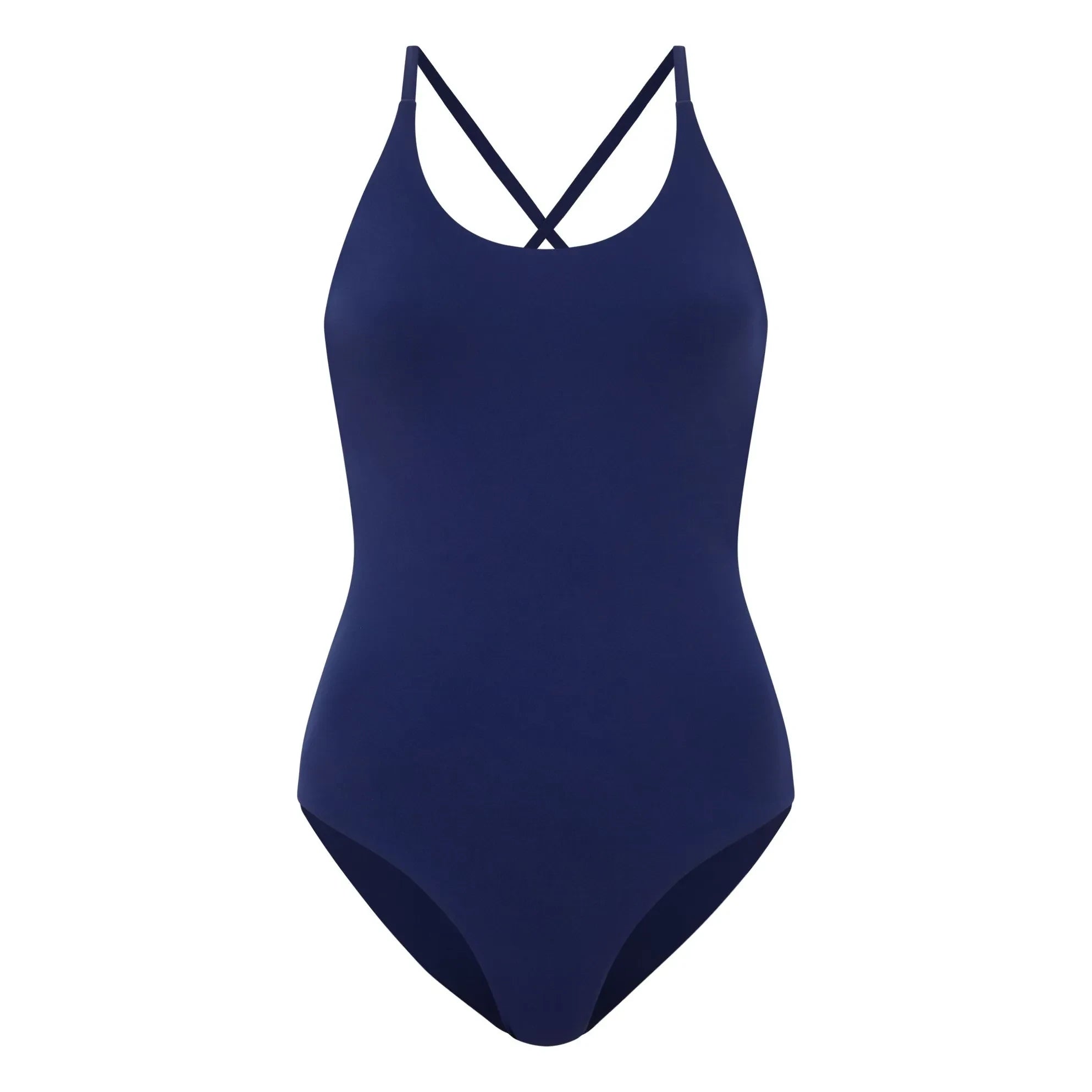 Smallable Woman - Amy Traje de baño de una pieza con espalda cruzada | Azul índigo
