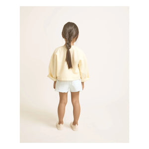 Búho - Pantalones cortos vaqueros con borlas de lyocell | Aqua