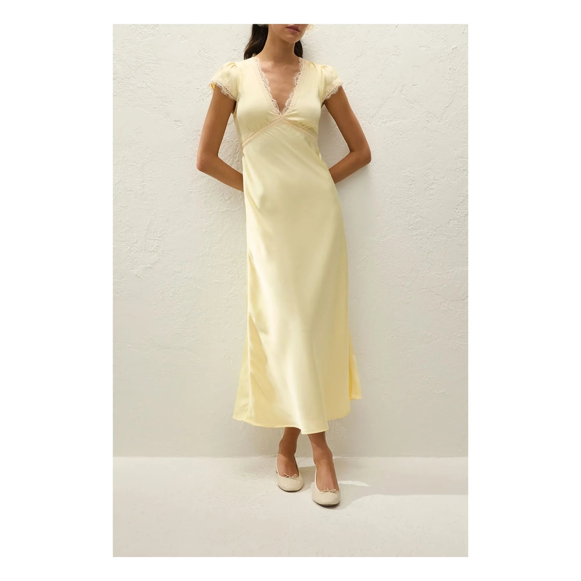 Faithfull the Brand - Vestido Gala | Amarillo