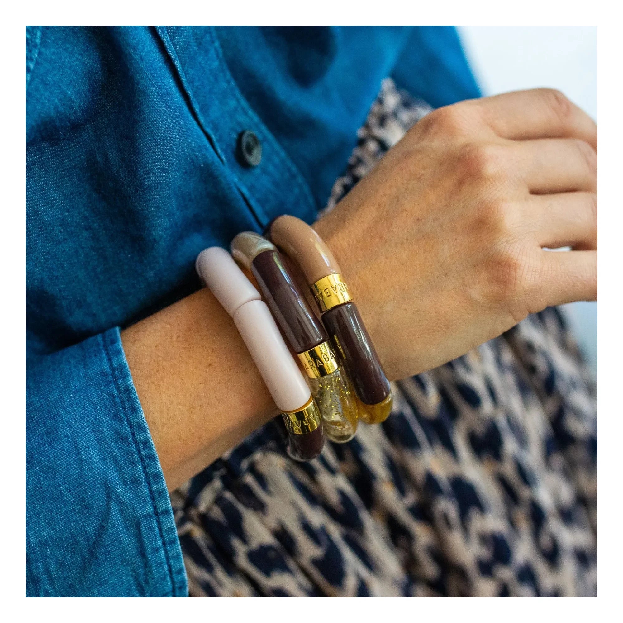 Parabaya - Pulsera Sabai 1 | Marrón