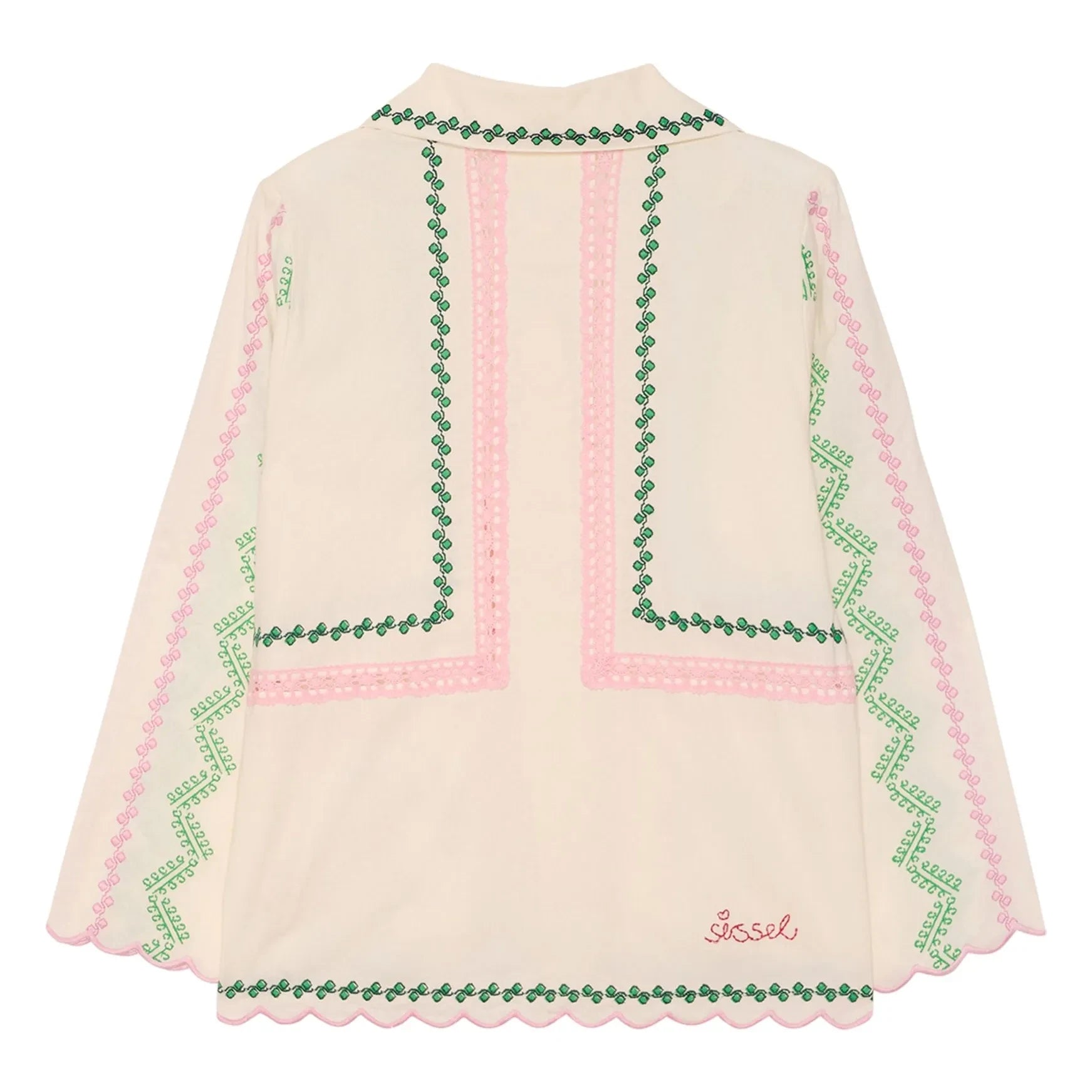 SISSEL EDELBO - Jia camisa de algodón orgánico | Crema