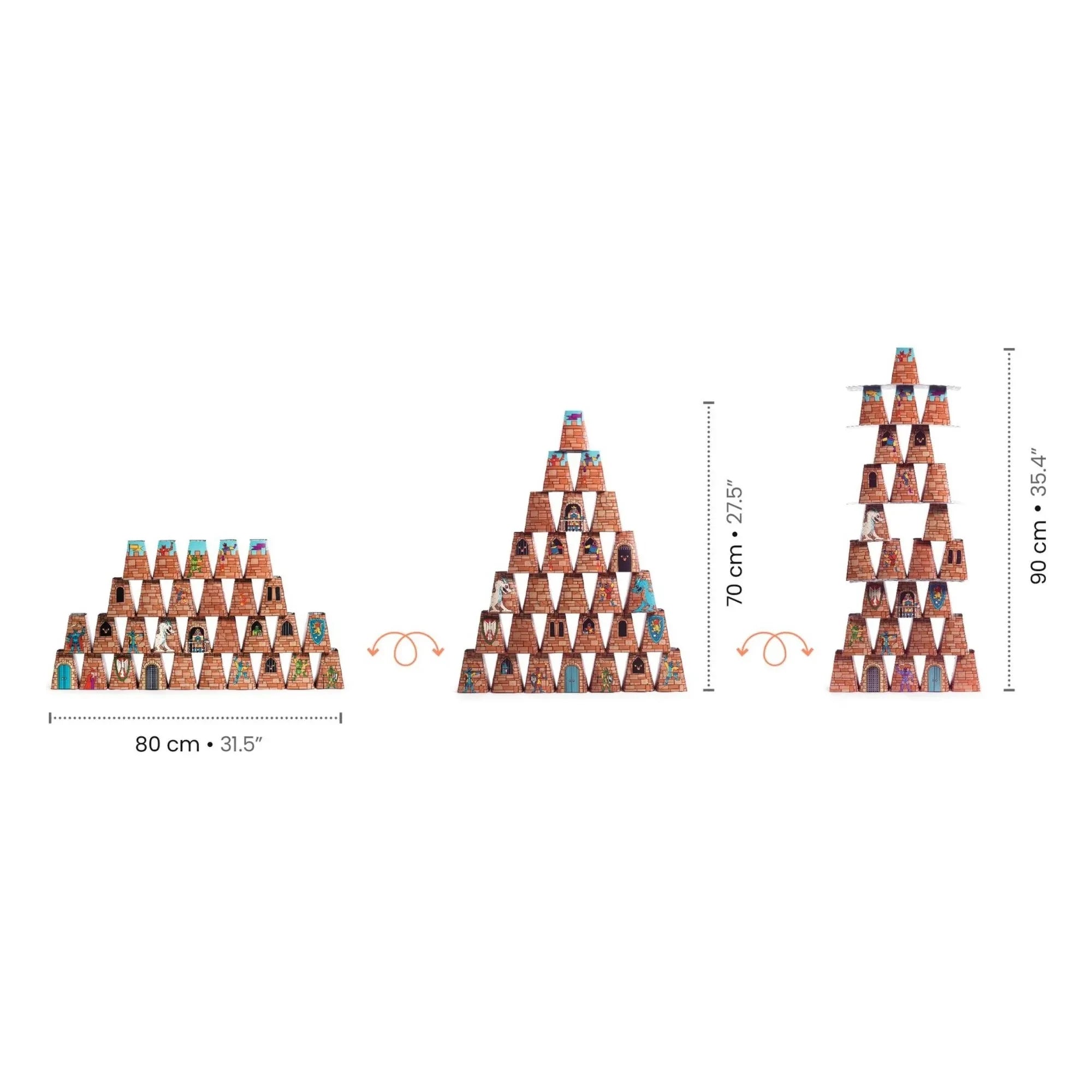 Djeco - Juego de habilidad Castle Rock