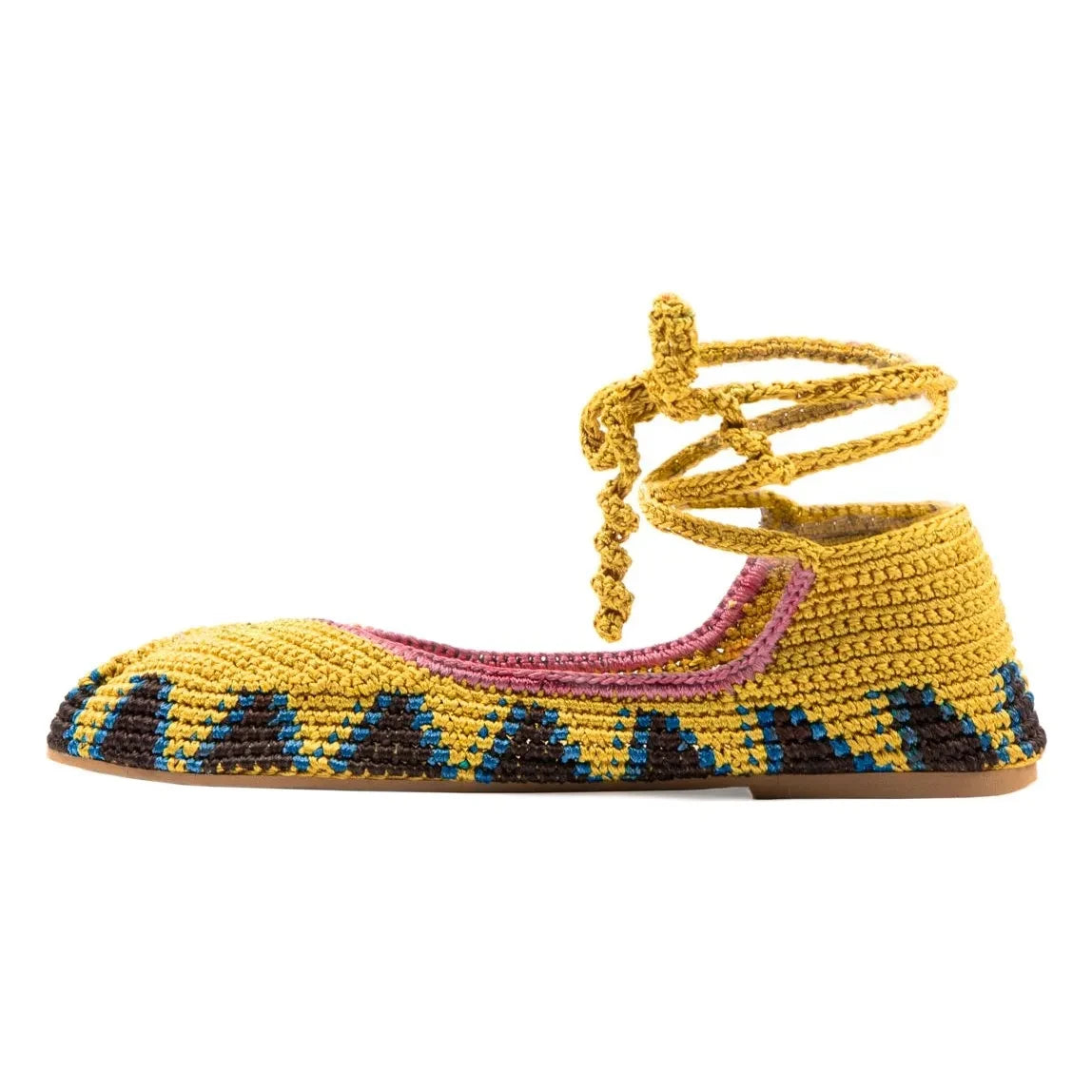 Kashura - Bailarinas Altas Curry Brown | Color Curry Amarillo