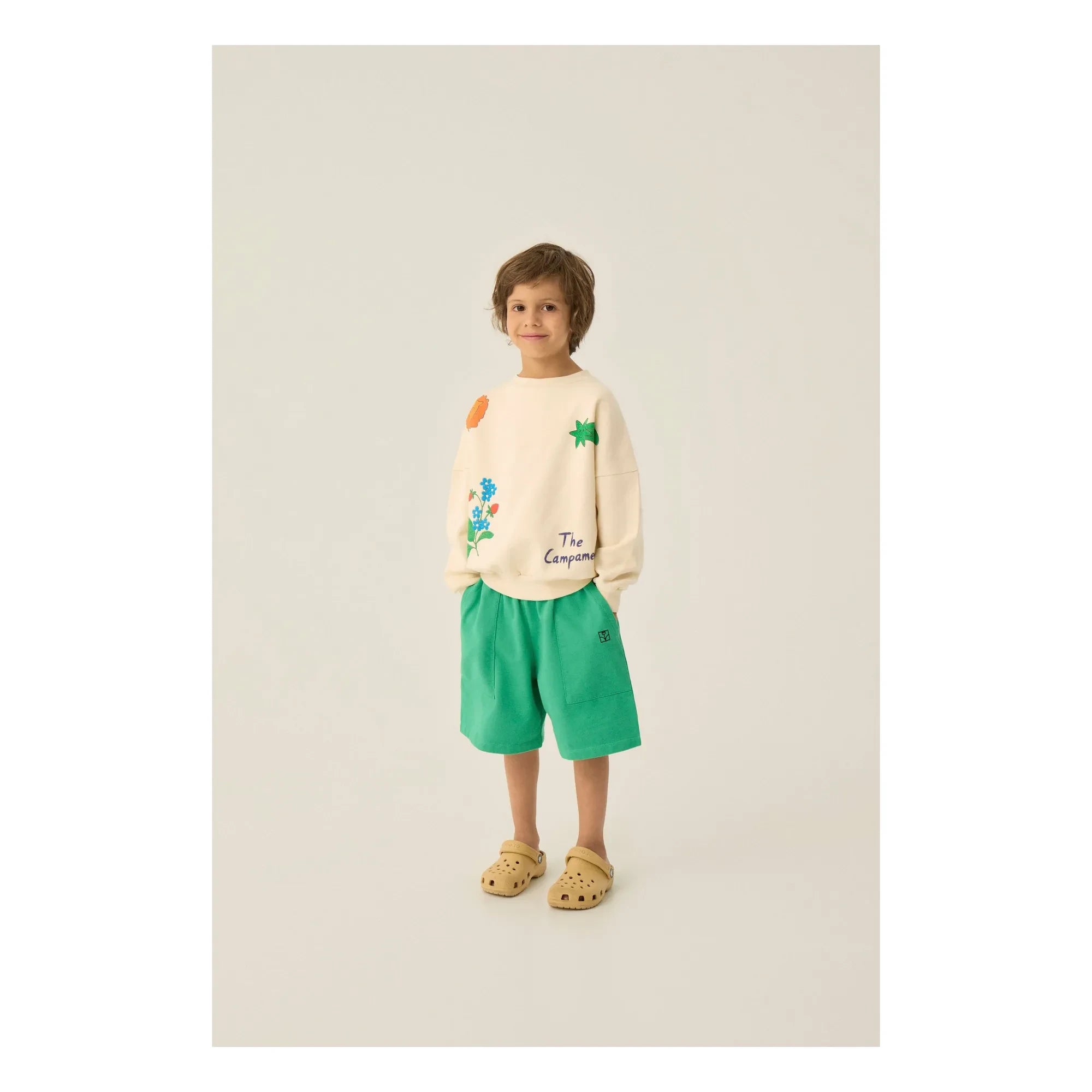 Sudadera oversize The Campamento | Crudo