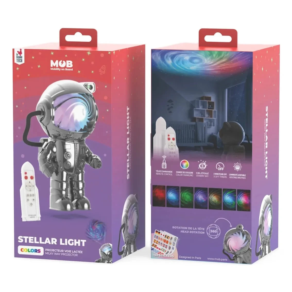 MOB - Stellar Light Samanyolu Projektörü | Gümüş