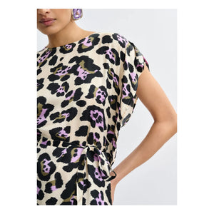 Essentiel Antwerp - Vestido asimétrico Jaliyah | Crema