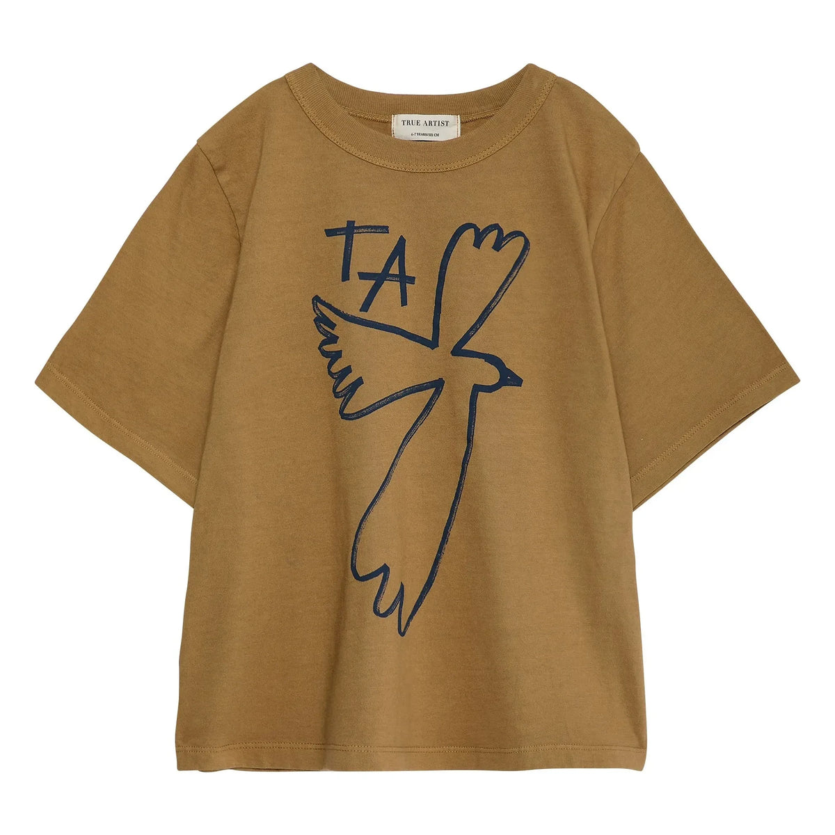 True Artist - Camiseta N°5 Algodón orgánico | Marrón