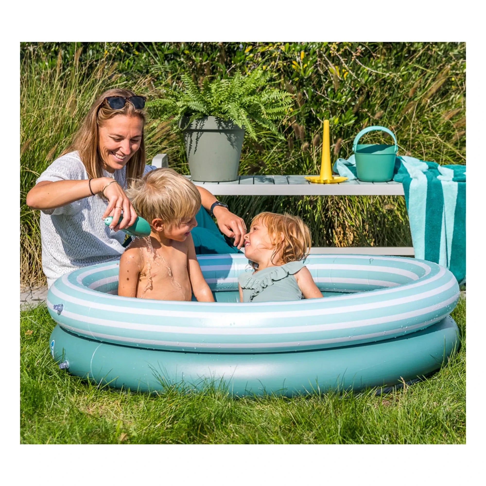 Quut - Piscina inflable Dippy | Verde