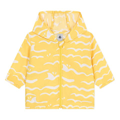 Petit Bateau - Chaqueta de fibra reciclada Barcelle | Mostaza