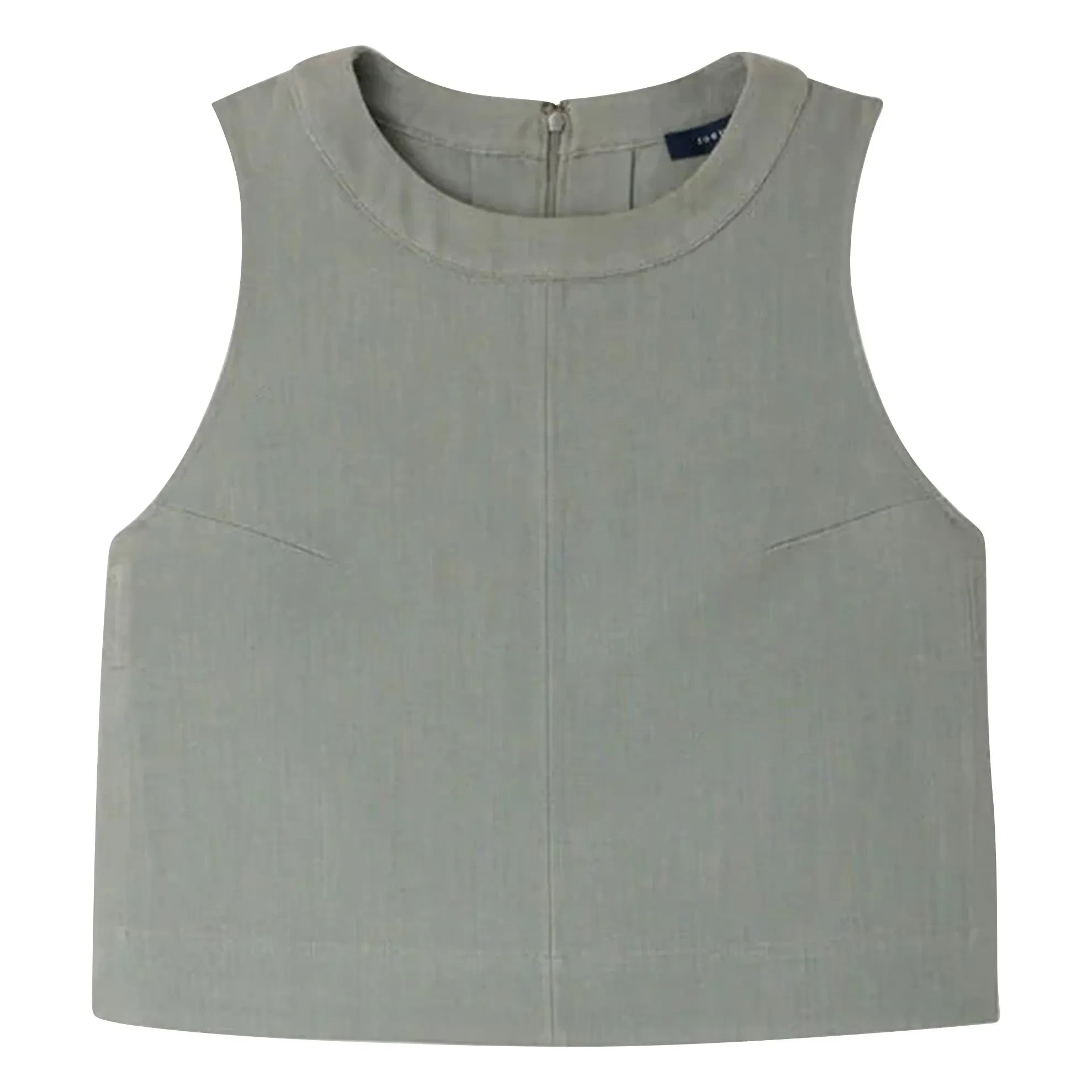 Soeur - Pampa Top de algodón | Agua verde