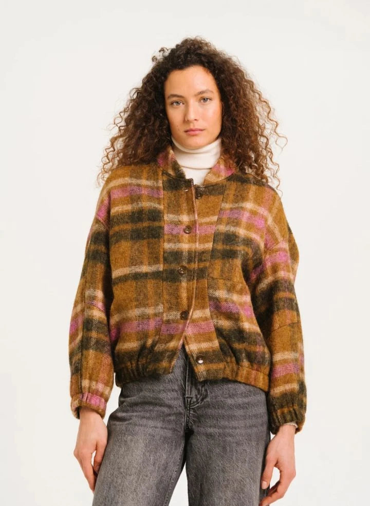 Sacrécoeur - Lison Laine Chaqueta | Marrón