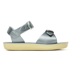 Salt-Water - Sandalias Surfer de cuero resistente al agua | Plateado