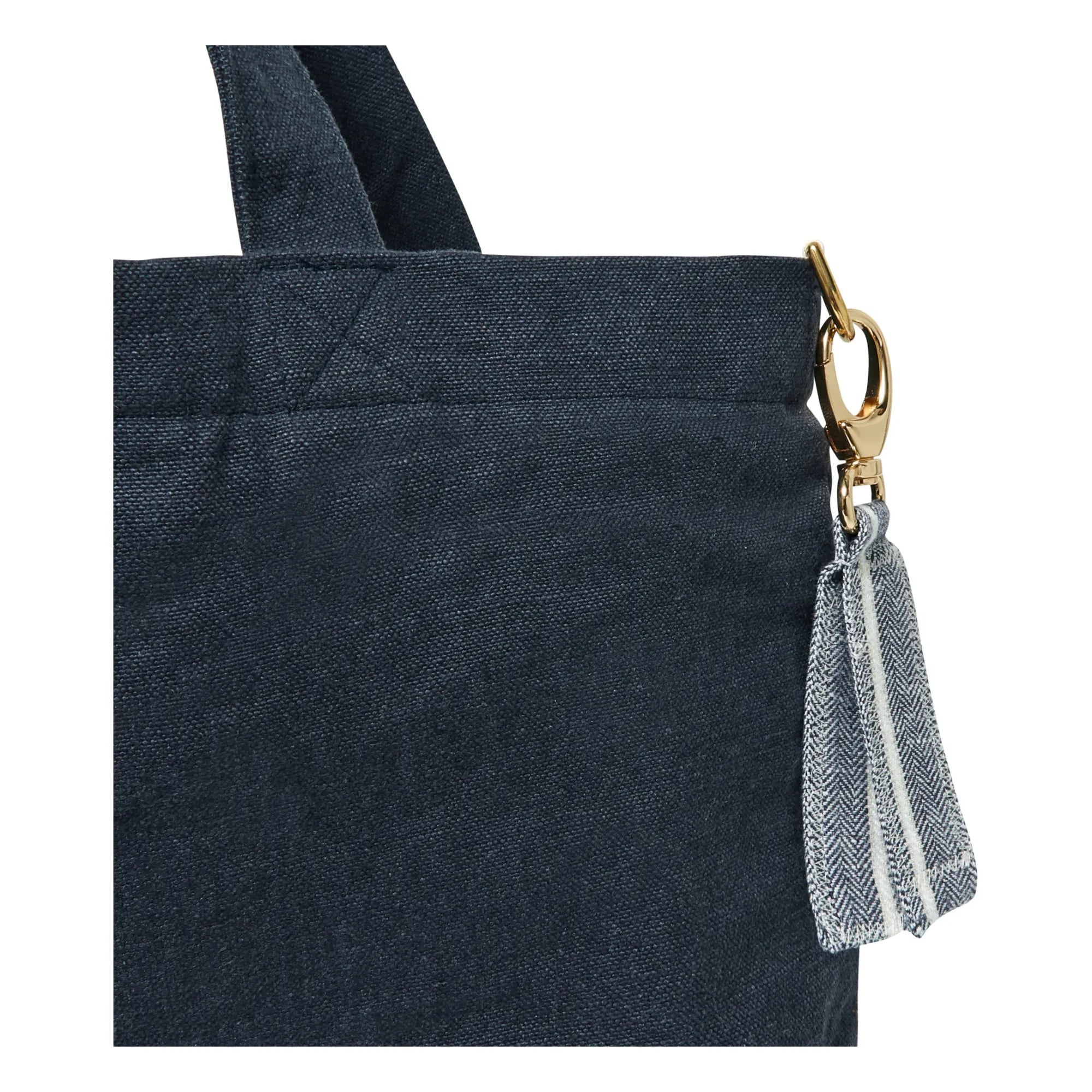 Adorna - Bolso tote de lino | Azul marino