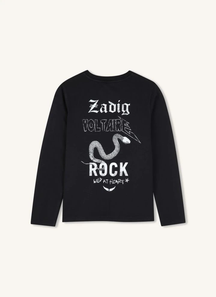 Zadig & Voltaire - Voltaire camiseta de algodón orgánico | Negro