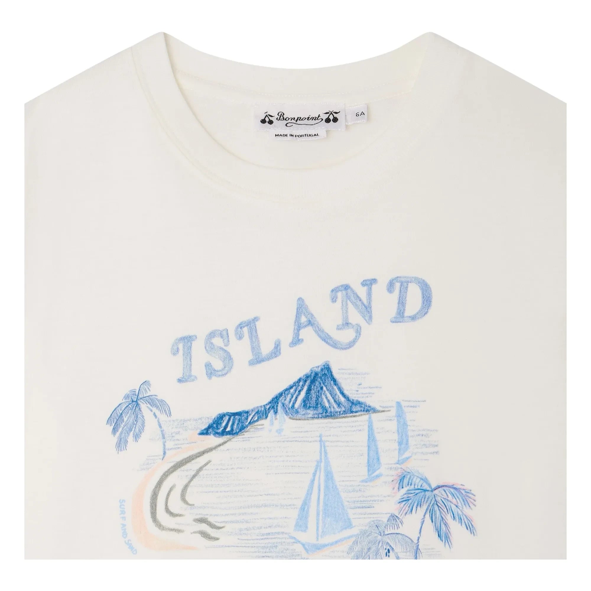 Bonpoint - Camiseta de algodón orgánico Thibald | Crudo