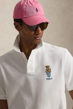 Polo Ralph Lauren camiseta de piqué de algodón para hombre