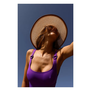 Anja Paris - Traje de baño de una pieza Le Troublant | Morado