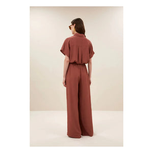 By Bar - Pantalones Benji | Rojo ladrillo