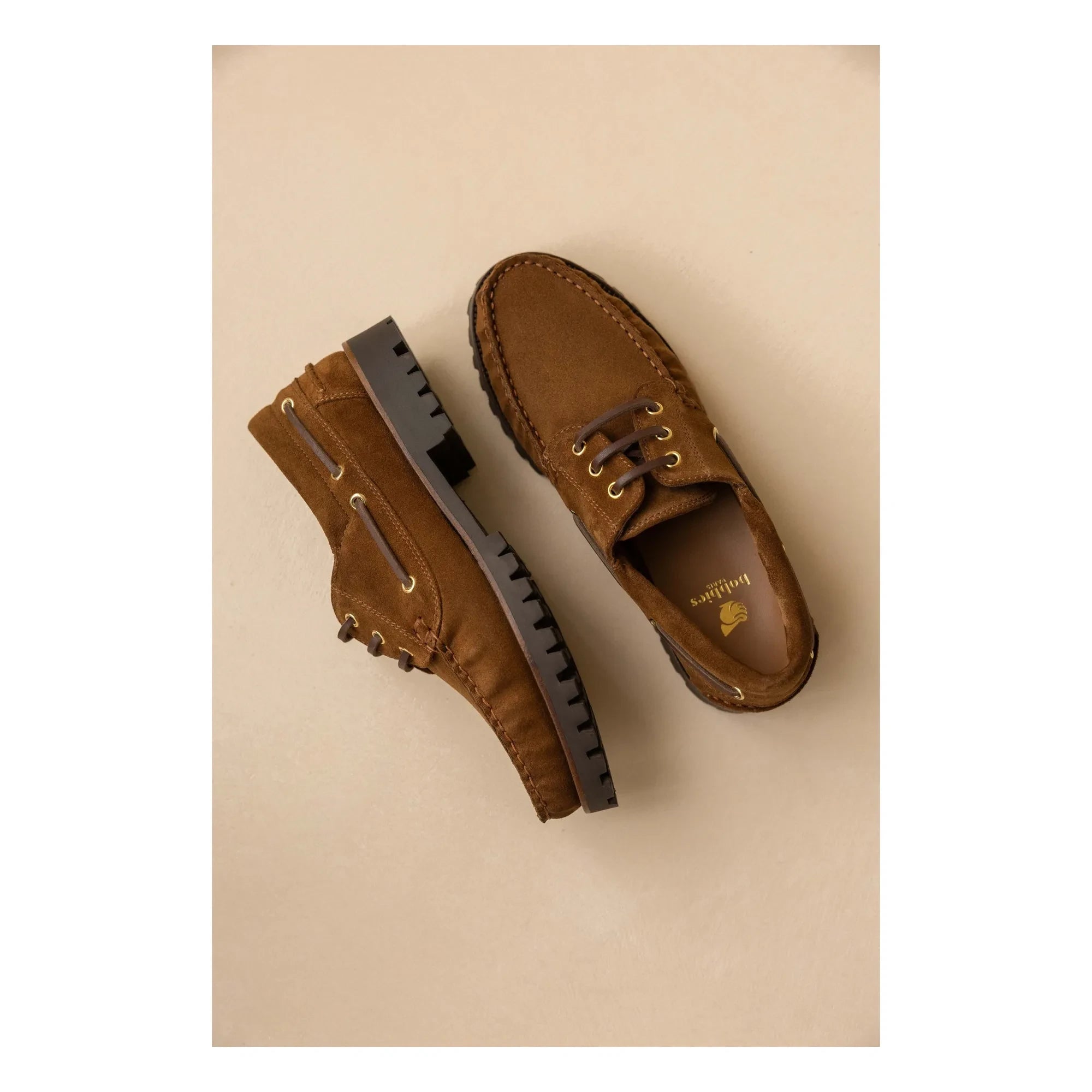 Bobbies - Zapatos Náuticos de Ante Betlem | Camello