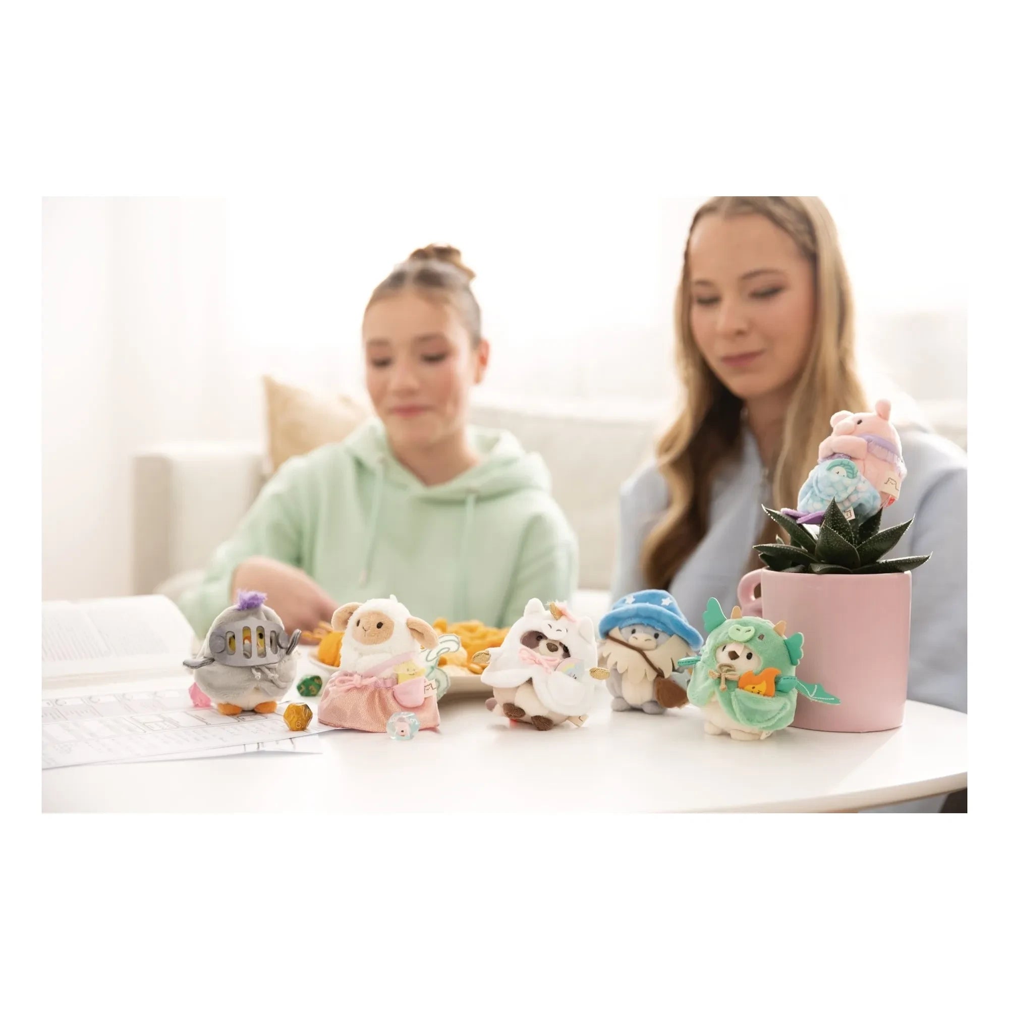 Nici - Peluche de mapache Rakuma de hadas | Rosa