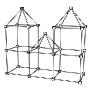 Sarbakane - Kit de Construcción de Cabaña de Castor - 111 Piezas