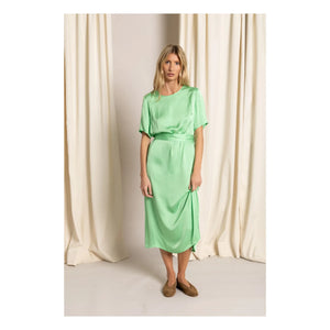 Smallable Woman - Vestido camiseta Edith | Verde pradera