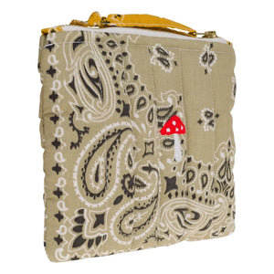 Call it by your name - Funda de corcho con mini cremallera | Beige