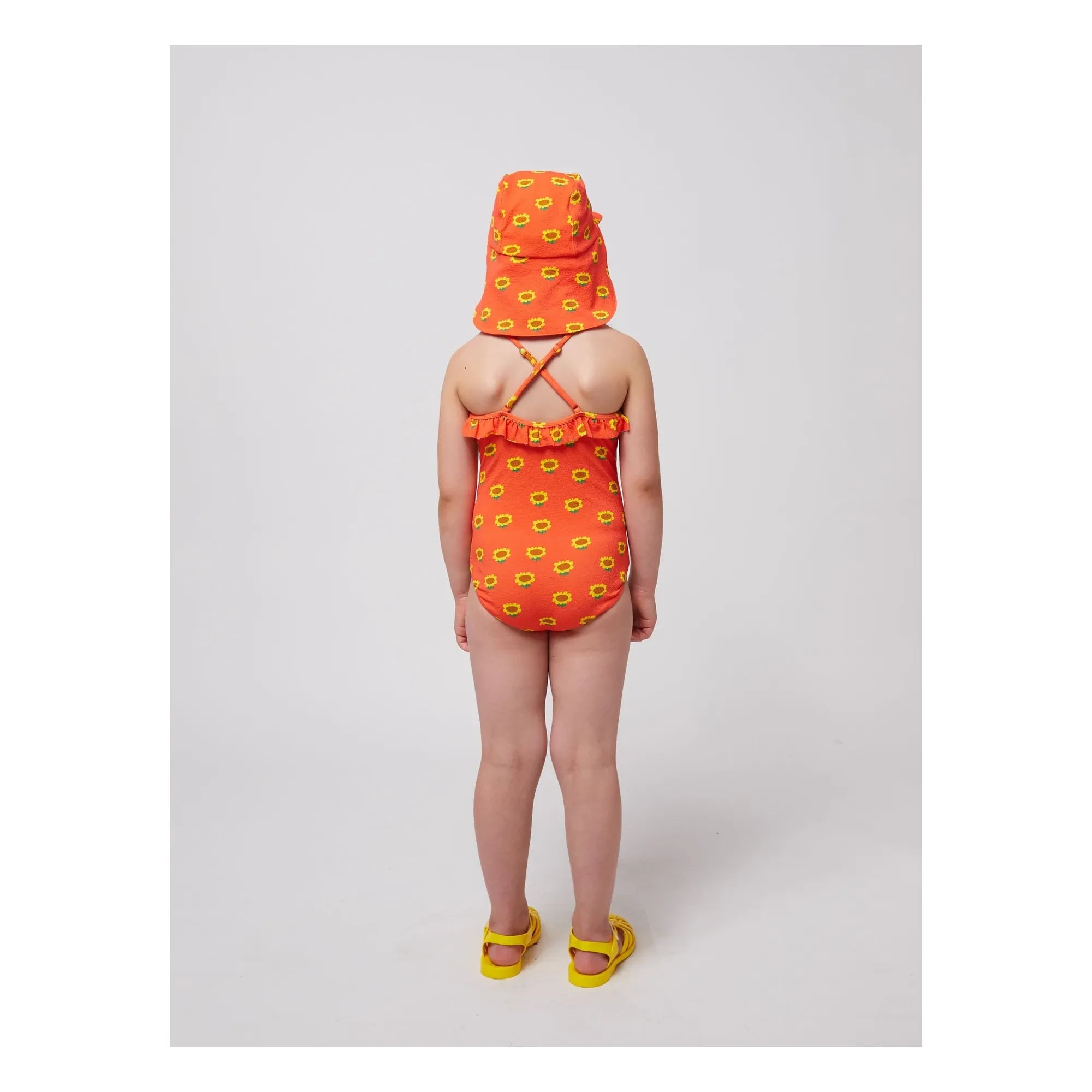 Bobo Choses - Bañador Girasoles Fibras Recicladas | Rojo
