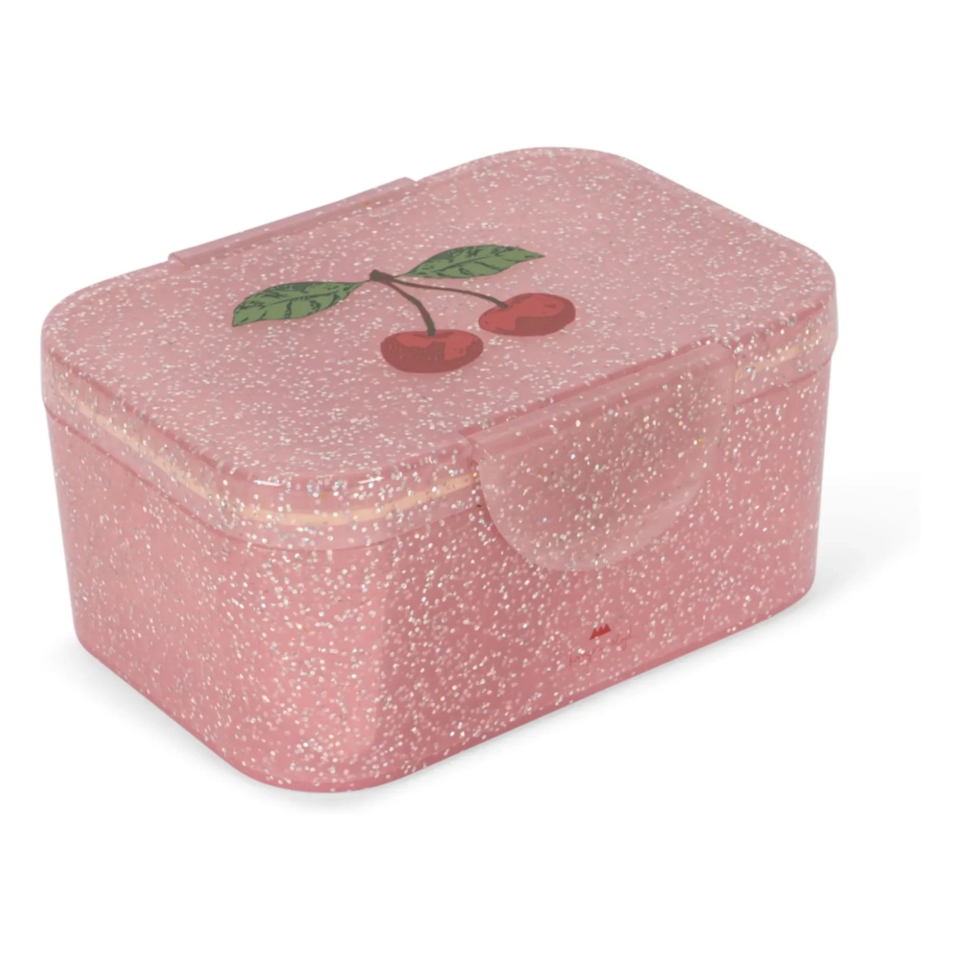 Konges Sløjd - Cherry glitter Beslenme kutusu | Pembe