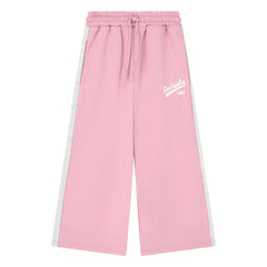 Cos I Said So - Pantalón de chándal de algodón orgánico con logo grande | Rosa