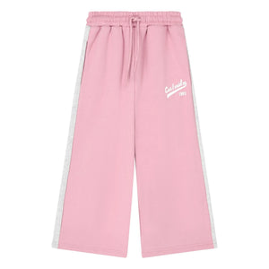 Cos I Said So - Pantalón de chándal de algodón orgánico con logo grande | Rosa