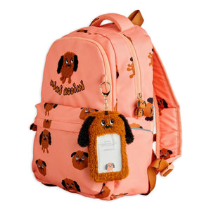 Mini Rodini - Mochila Doggies de Fibra Reciclada | Rosa Claro