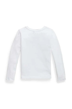 Polo Ralph Lauren Blusa de manga larga para niña