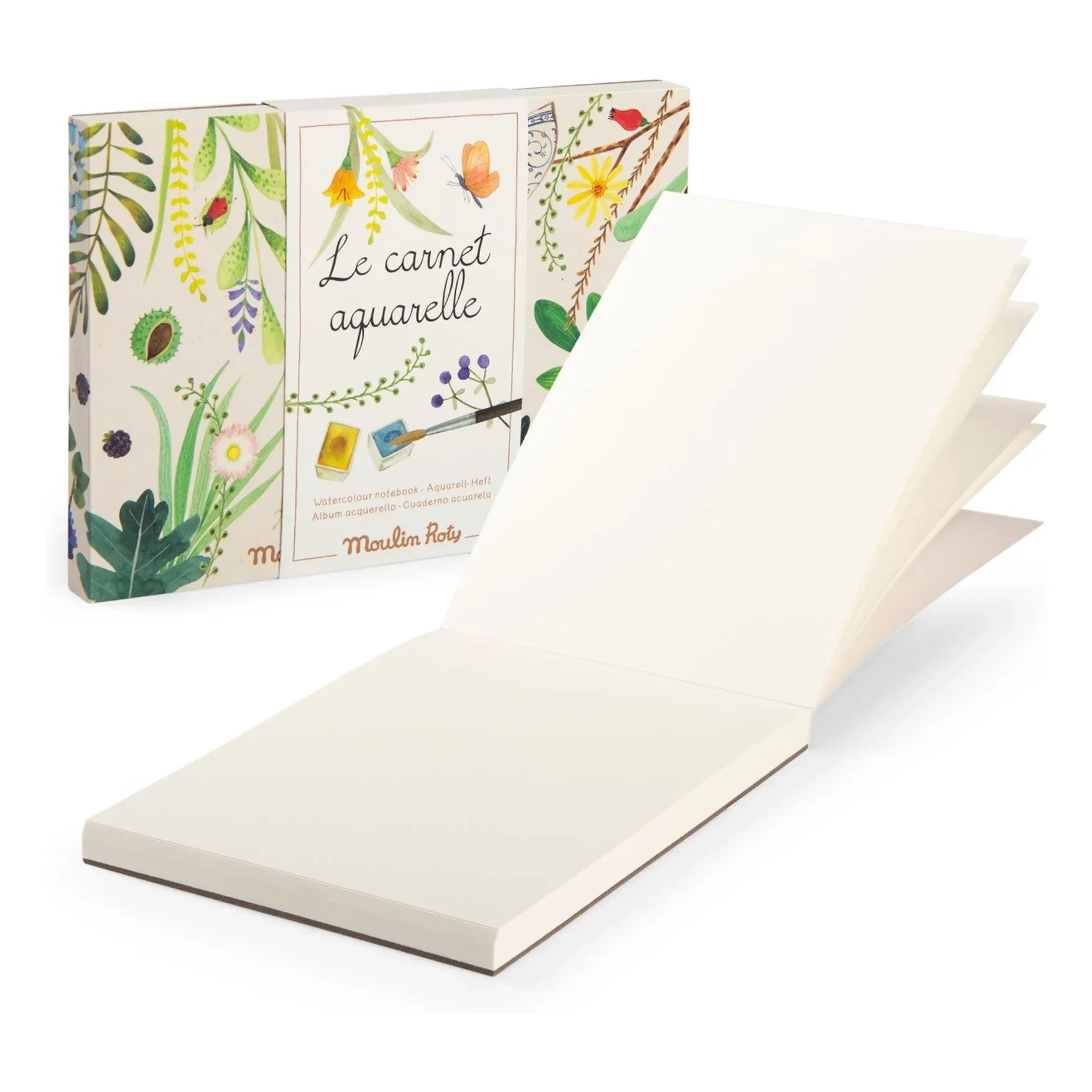Moulin Roty - Cuaderno de acuarela - Le jardin du Moulin