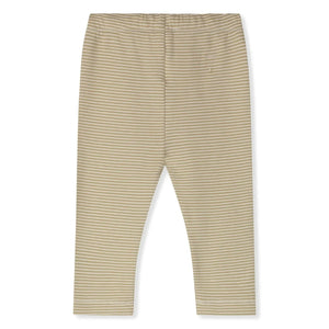 Gray Label - Mallas de algodón orgánico a rayas | Mostaza