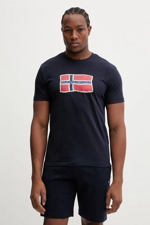 Camiseta de algodón Napapijri MAHSA