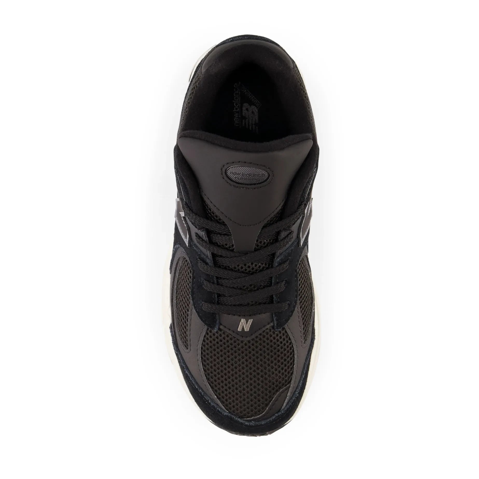 New Balance - Zapatillas deportivas clásicas con cordones 2002 | Negro