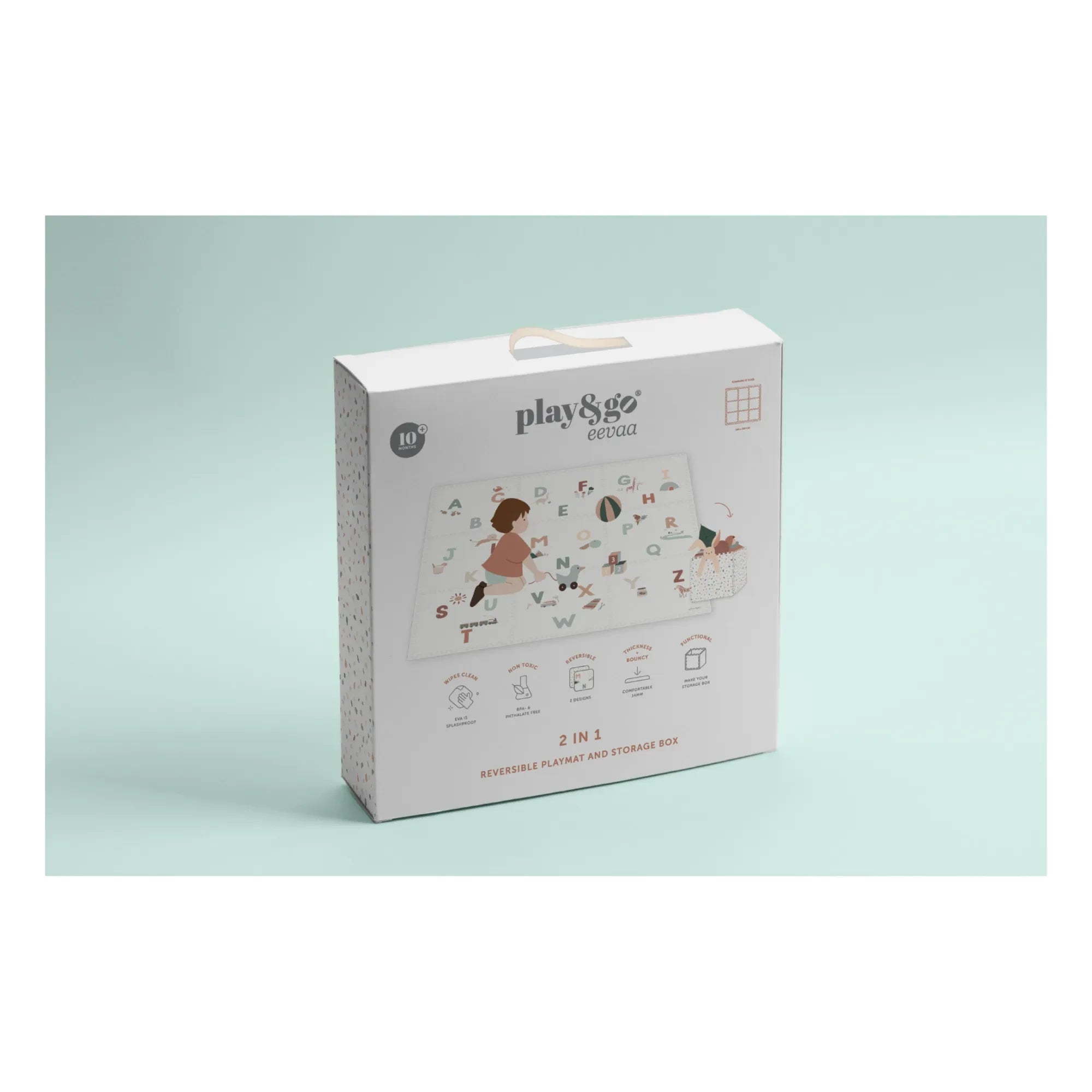 Play and Go - Tiloo alfombra de juegos modular - Alfabeto