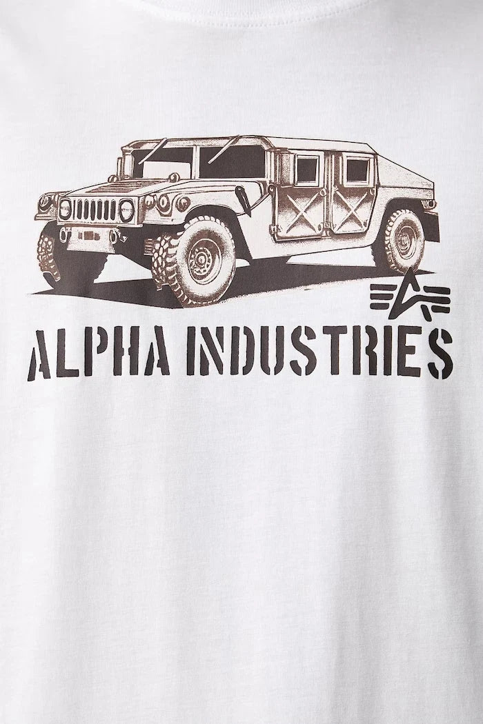Camiseta Humvee de algodón para hombre Alpha Industries